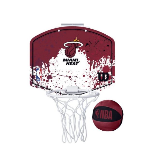 NBA Team Mini Hoop Miami Heat