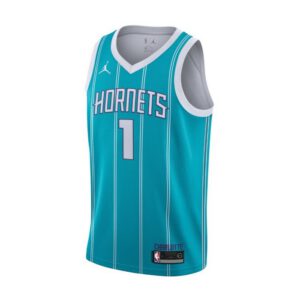 Charlotte Hornets Lamelo Ball Swingman Icon Canotta Bambino