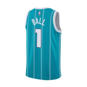 Charlotte Hornets Lamelo Ball Swingman Icon Canotta Bambino