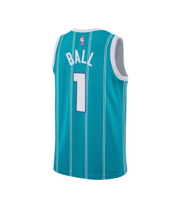 Charlotte Hornets Lamelo Ball Swingman Icon Canotta Bambino