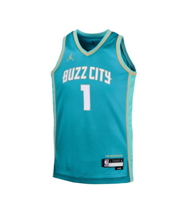 NBA Lamelo Ball Charlotte Hornets Nike City Edition Bambino