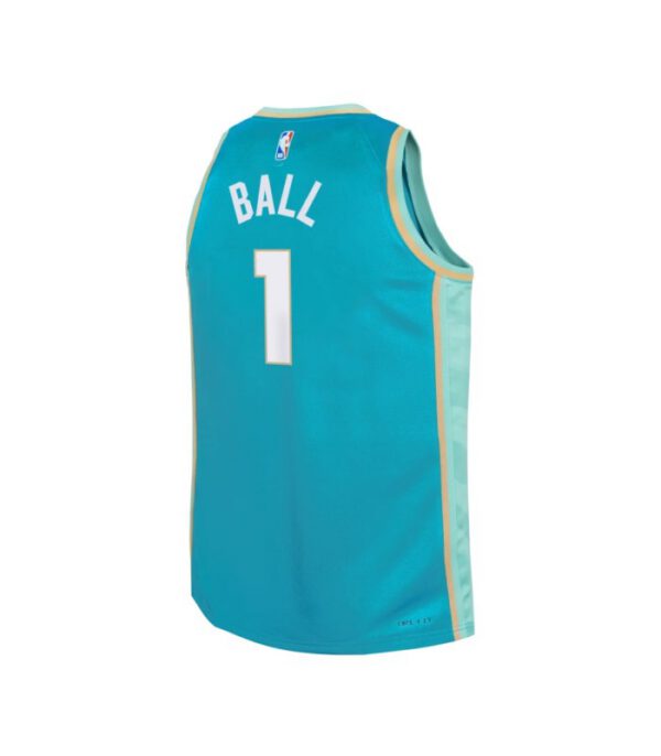 NBA Lamelo Ball Charlotte Hornets Nike City Edition Bambino