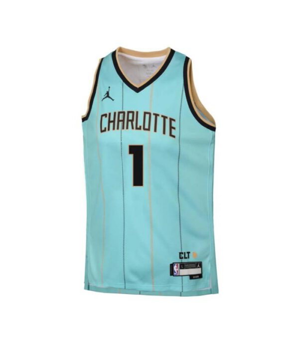 Lamelo Ball Charlotte Hornets 2024/25 City Edition Swingman Jersey Bambino
