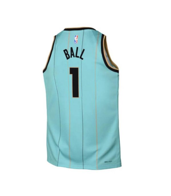 Lamelo Ball Charlotte Hornets 2024/25 City Edition Swingman Jersey Bambino