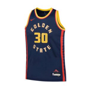 Stephen Curry Golden State Warriors 2024/25 Nike City Edition Swingman Bambino