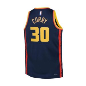 Stephen Curry Golden State Warriors 2024/25 Nike City Edition Swingman Bambino