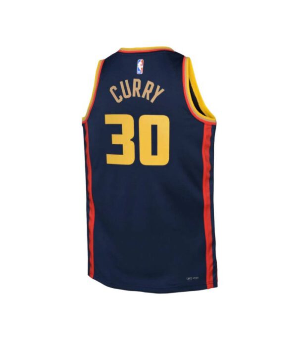 Stephen Curry Golden State Warriors 2024/25 Nike City Edition Swingman Bambino