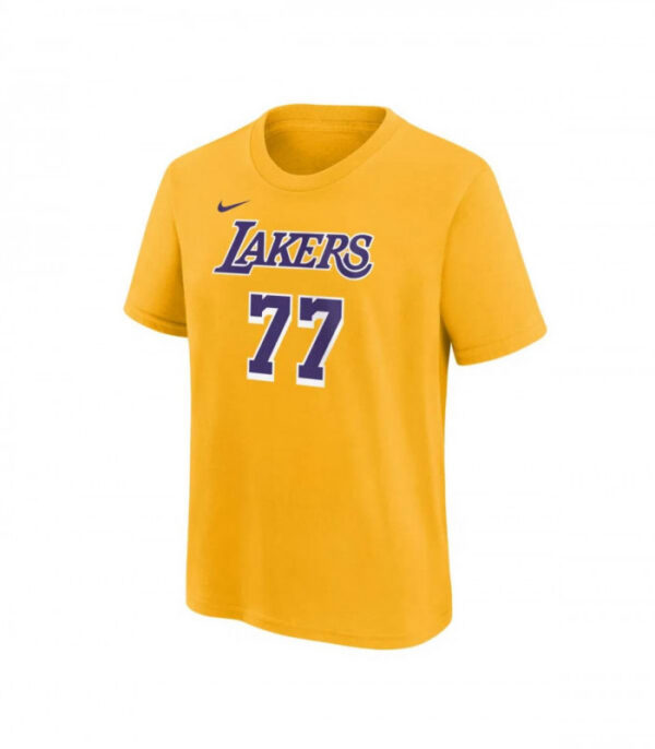 T-shirt NBA Luka Doncic Los Angeles Lakers N&N Icon Edition Bambino