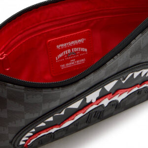 Dripping Sharks In Paris Crossover Clutch
