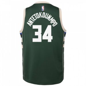 Milwaukee Bucks Giannis Antetokounmpo Swingman Icon Canotta Bambino