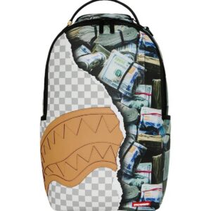 Cream Check Full Of Cash Backpack