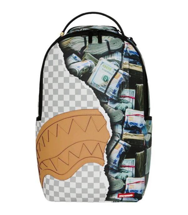 Cream Check Full Of Cash Backpack
