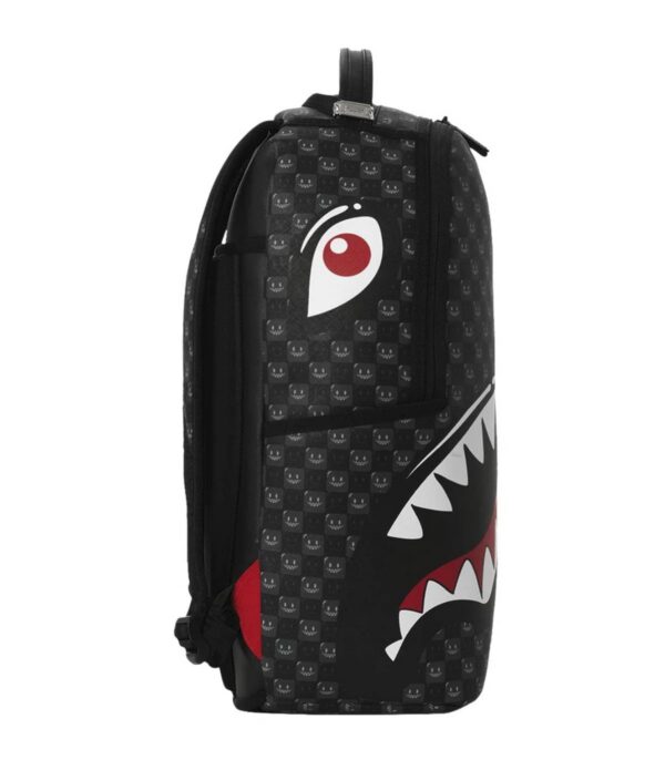 Sharks In Paris WTF Bubbly Black Check Backpack