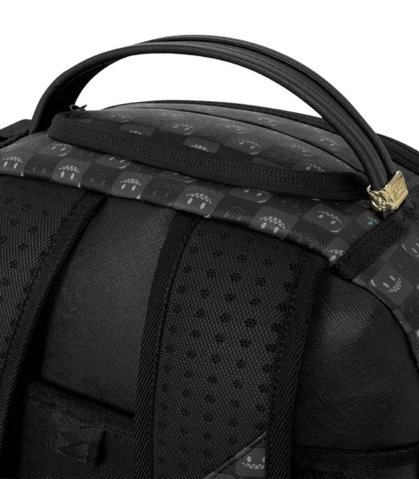 Sharks In Paris WTF Bubbly Black Check Backpack
