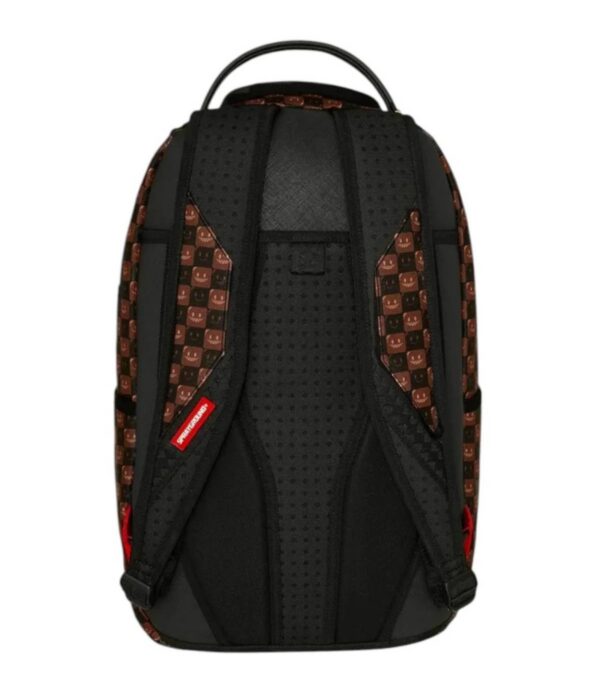 Sharks In Paris WTF Bubble Brown Check Backpack